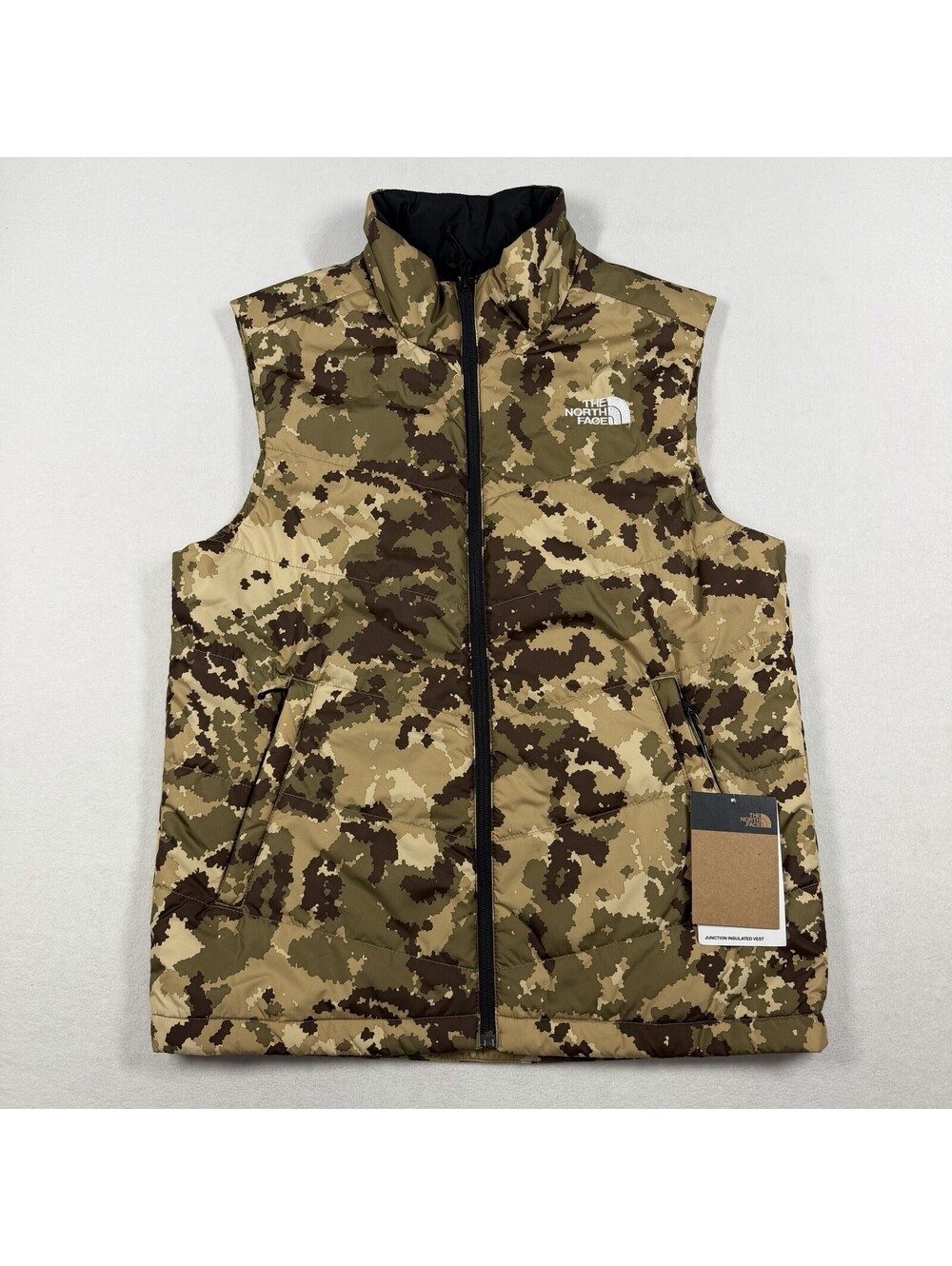 The North Face Mens Aconcagua 2 Digital Camo Puffer Vest Men’s Size Small NWT